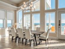 Big Blue Dining Room